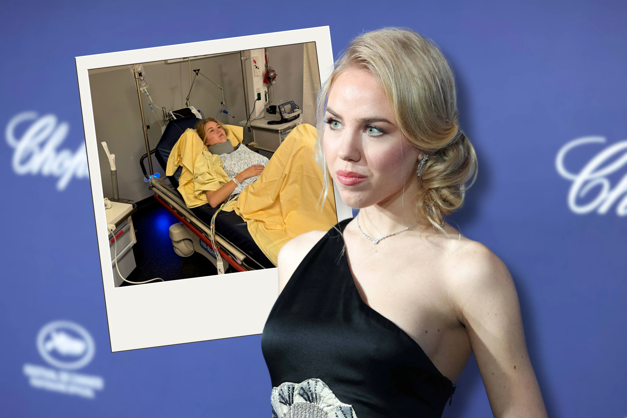 Prinzessin Maria Carolina liegt nach einem Motorradunfall im Krankenhaus. (Fotomontage)