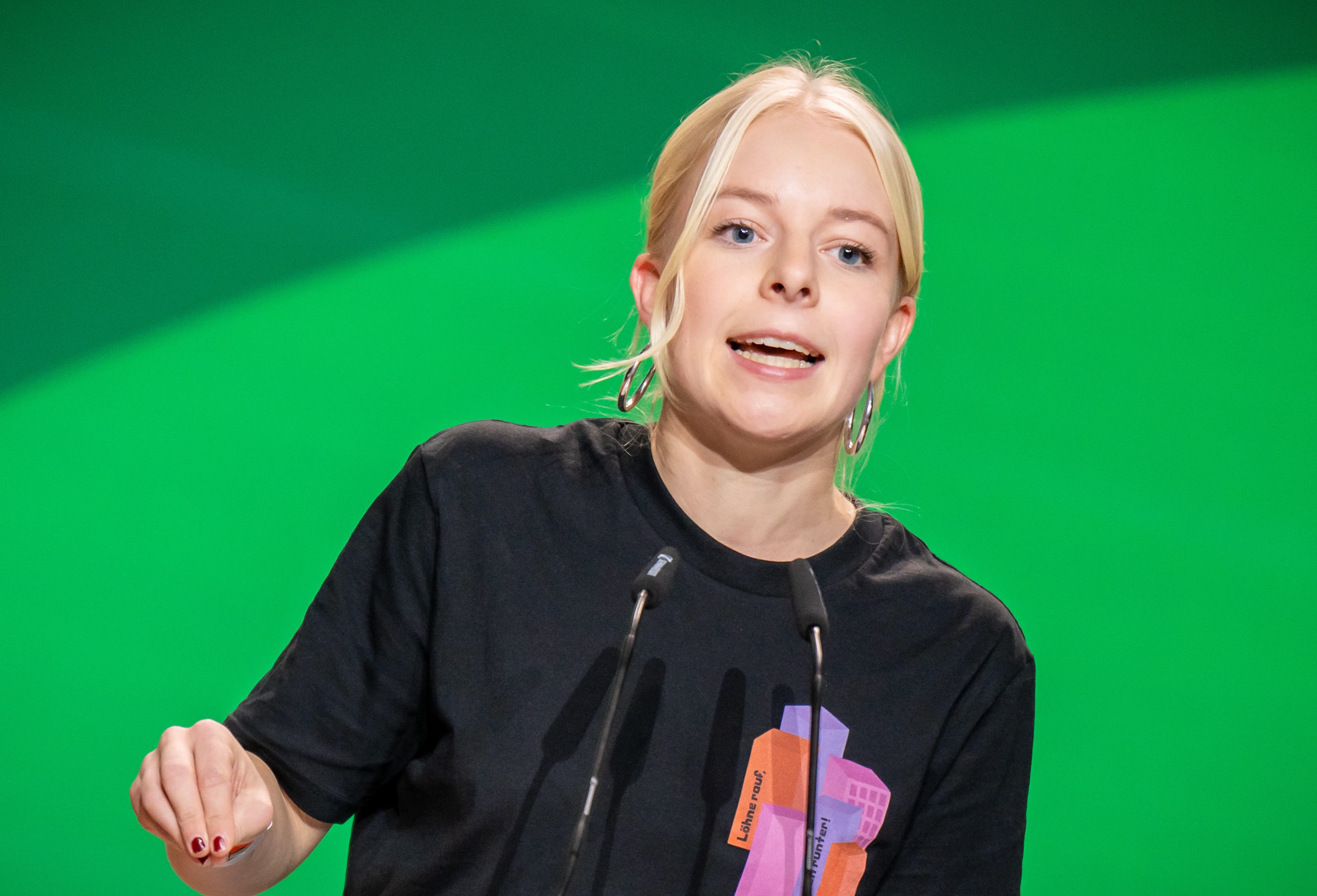 Jette Nietzard, Sprecherin der Grünen Jugend.